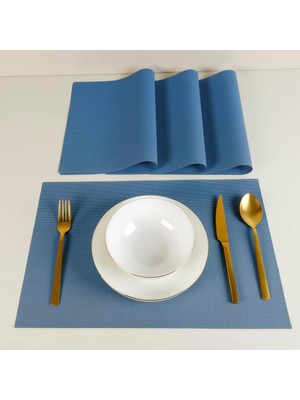 Mey İthalat Maxstyle Harmony Azure 4 Parça Amerikan Servis Seti 30X45 cm