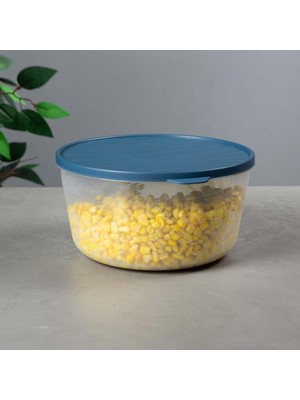 Mey İthalat Decobella Yuvarlak Saklama Kabı 3 L