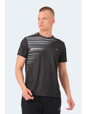 Mey İthalat Slazenger Raven Erkek Siyah Tişört