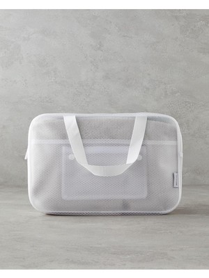 Mey İthalat Ruby Polyester Organizer Beyaz