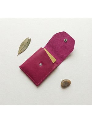 Passtell %100 Hakiki Deri Minimalist Trend Model Para Koymalı Cüzdan ve Kredi Kartlık