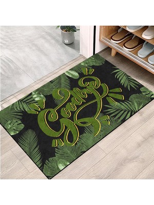 Mey İthalat Monnhein Kapı Önü Paspası - Modern ve Şık Kapı Paspası | Ev, Ofis ve Dış Mekân Kullanımı Için (Tropical Goodbye) 45X65