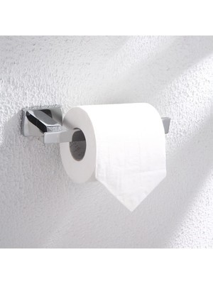 Mey İthalat Fause Tuvalet Kağıtlık Line Krom