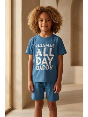 Bony Socks All Day Erkek Çocuk Pijama Üst Lacivert