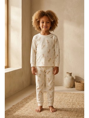Bony Socks Çocuk Ördek Desenli Pijama Takımı