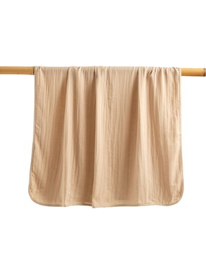 Mey İthalat Harvey Bambu Bebek Pikesi 150X100CM Bej