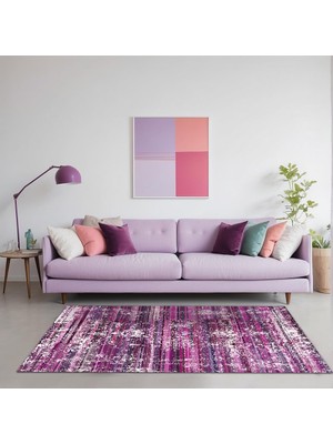 Mey İthalat Irya Kadife Kaymaz Pamuk Tabanlı Yıkanabilir Antibakteriyel Salon Halısı 160X230