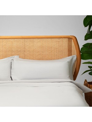 Mey İthalat Linens Mix&match Pamuk Saten Tek Kişilik Lastikli Çarşaf Gri