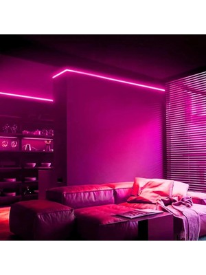 Mey İthalat Rgb Neon LED - Müziğe Duyarlı Kumandalı Full Renk 5 Metre