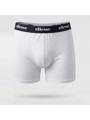 Ellesse 6SM9002-OF Erkek Pamuklu Boxer - Kırık Beyaz