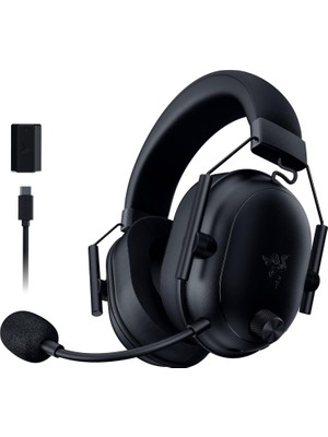 Mey İthalat Razer Blackshark V2 Hyperspeed - Pc Kablosuz Ultra Hafif E-Spor Kulaklık (280 G, Hyperclear Süper Geniş Bant Mik, Triforce Titanium 50 mm Sürücü) Siyah