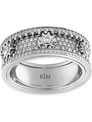 Rim Pırlanta 0.80 Karat Laboratuvar Pırlanta Tamtur Yüzük - Hrd Sertifikalı