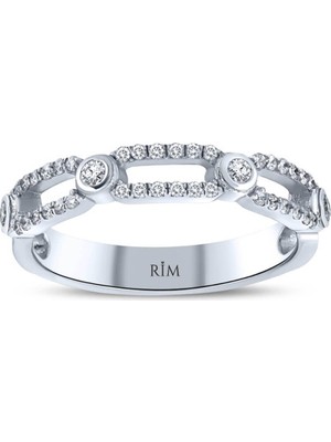Rim Pırlanta 0.35 Karat Laboratuvar Pırlanta Yüzük - Hrd Sertifikalı