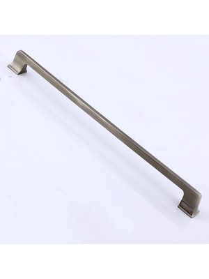 Mey İthalat Gediz Metal Antik Nikel Inox 320 mm 32 cm Mobilya Çekmece Mutfak Dolabı Dolap Kapak Kulp Kulb Kulpu