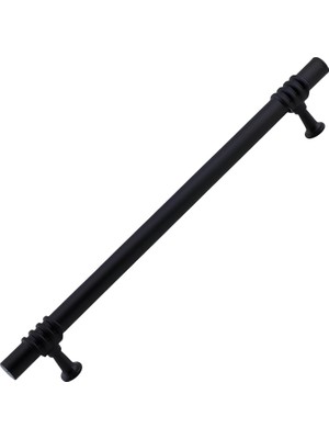 Mey İthalat Eylül (160 mm - 16 Cm) Siyah Metal Mobilya Mutfak Çekmece Dolap Dolabı Kapak Kulbu Kulpu Kulpları