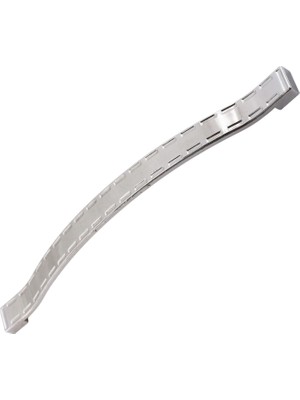 Mey İthalat 10 Adet Akasya Metal Mobilya Mutfak Dolabı Çekmece Kapı Dolap Kulpu Kulbu Krom (224 Mm-22.4 Cm) Kulp