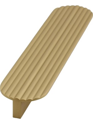 Mey İthalat Teke Mat Altın Metal Kulp 160 mm 16 cm Mutfak Dolabı Kulbu Kulpu Mobilya Çekmece Dolap Kulpları