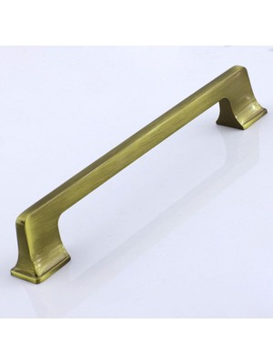 Mey İthalat Gediz Metal Antik Sarı Kulp 160 mm 16 cm Mobilya Çekmece Mutfak Dolabı Dolap Kapak Kulp Kulb Kulpu