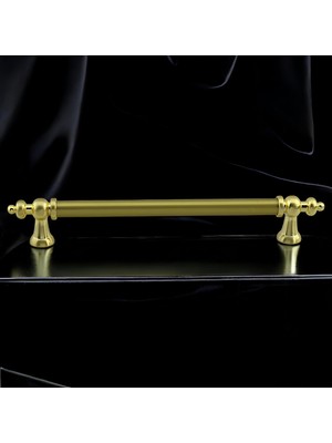 Mey İthalat Osmanlı Metal Altın Kulp 192 mm 19.2 cm Mobilya Çekmece Mutfak Dolabı Dolap Kapak Kulplar Kulb Kulpu