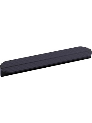 Mey İthalat Teke Mat Siyah Metal Kulp 224 mm 22,4 cm Mutfak Dolabı Kulbu Kulpu Mobilya Çekmece Dolap Kulpları