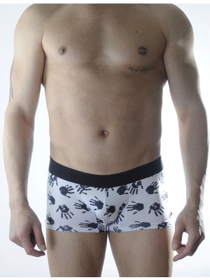 Nemere Erkek Desenli Boxer