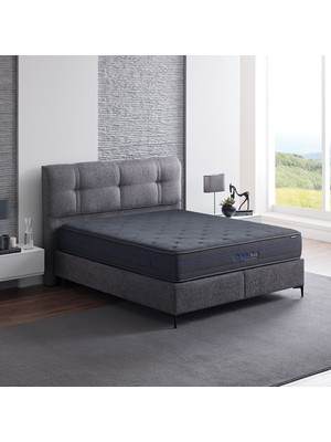 Yataş Relax Tech Yatak, New Lento Baza, Relaxis Başlık 3 'lü Set - Antrasit