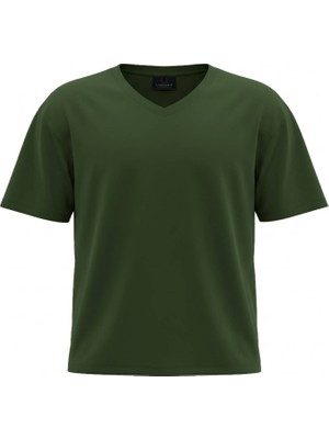 Lifeguard Büyük Beden V Yaka Tshirt