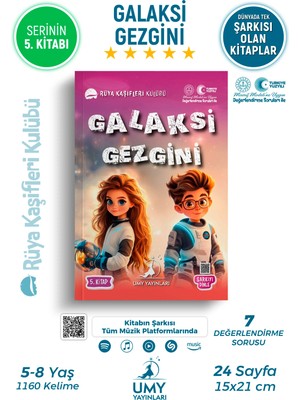 UMY Yayınları Galaksi Gezgini - Rüya Kaşifleri Kulübü Serisi