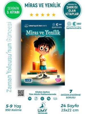 UMY Yayınları Miras ve Yenilik - Zaman Yolcusu’nun Güncesi Serisi - 3.
