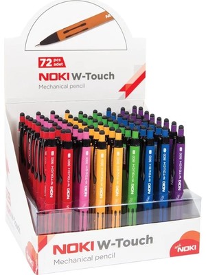 Nokı W-Touch Versatil Kalem 07 mm 72'li Stand 860007-72