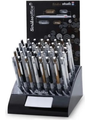Scrikss Atlantis Versatil Kalem 07 ve 05 mm 40'lı Stand