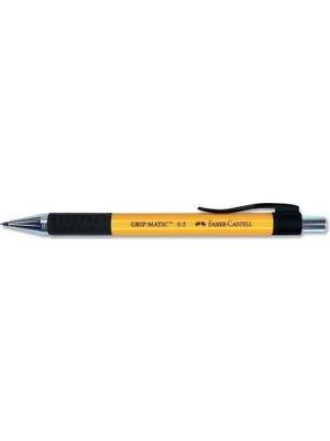 Faber Castell Grip Matic 1318 0.5mm Versatil Kalem Sarı 10'lu Paket