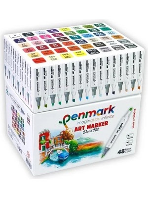Penmark Marker's Art Brush Kalem 48'li Set