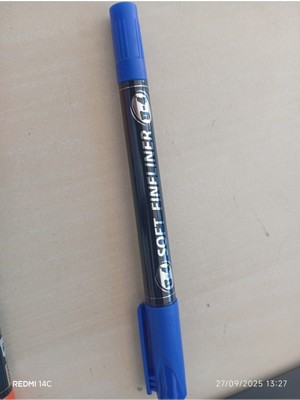 Zersan U4 Fineliner 1100K Soft Çift Uçlu 50'li Kavanoz