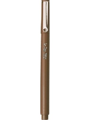 Esmo Marvy Le Pen Fineliner Extra Metal Klips Brown