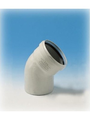 Egecen Ege Yıldız 110X45 Pvc Açık Dirsek 3,2 mm