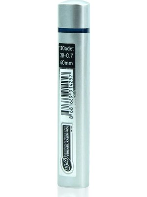 Zersan U4-701 0.7mm 60MM 120'LI 12 Tüp Versatil Kalem Ucu