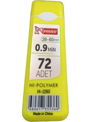 Şahin Kırtasiye Mikro M-1260 60MM 0.9mm Kalem Ucu 12'li Paket