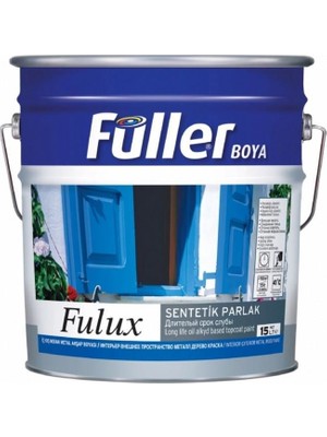 Egecen Fulux Sentetik Parlak Boya 0,25 Litre Boncuk Mavi