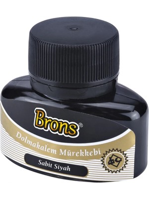 Brons Siyah Dolma Kalem Mürekkebi BR-311