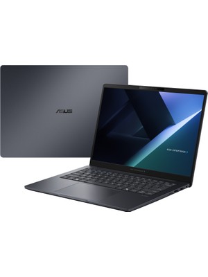 Egecen Asus B3405CCA-LY3620, Expertbook B5, Core Ultra 5 225H, 14" Wuxga Fhd, 16GB Ddr5 Ram, 512GB Ssd, Paylaşımlı Ekran Kartı, Free Dos, Metal Kasa, Kurumsal Notebook