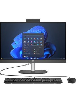 Egecen Hp D1BC2ET, Proone 240 G10,ULTRA 7 155U, 23,8" Fhd Ekran, 16GB Ddr5 Ram, 512GB Ssd, Paylaşımlı Ekran Kartı, Free Dos All In One Pc, Siyah
