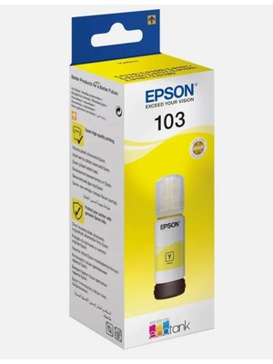 Mersa Epson Mürekkep Tüpü T00S44A 103 Ekotank Yellow