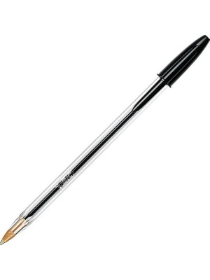 Bic Cristal Medium Tükenmez Kalem Siyah 50'li Kutu