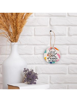 Anadolia My Kitchen My Rules Mermerit  Duvar Süsü