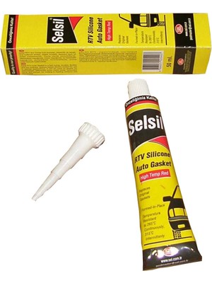 Egecen Selsil Tüp Sıvı Conta Kırmızı 50 gr