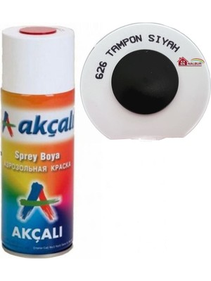 Egecen Akçalı Sprey Boya 400 ml 626 Tampon Siyah