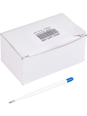 Şahin Kırtasiye Ah Refil 97B Plastik Parker Mavi 100'LÜ Paket