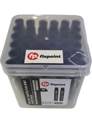 Fixpoint Tahta Kalemi Kartuşu Siyah 36'lı Stand