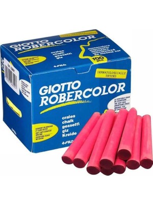 Fila Giotto Robercolor Tebeşir 100'LÜ Kırmızı 539603